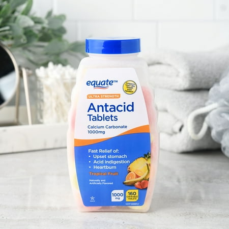 equate antacid chewable heartburn