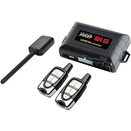 Crimestopper Rs4-g5 Remote Start And Keyless Entry With Trunk Release - 1-way - 2 X Transmitters - 2000 Ft (Best 2 Way Remote Start)