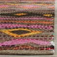 thumbnail image 4 of Safavieh Cedar Brook 8' X 10' Handmade Cotton Pile Rug in Brown, 4 of 6