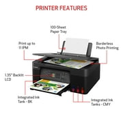 PIXMA G3270 MegaTank Inkjet Printer - Black
