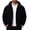Black, variant on Timoontee Men's Color-blocked Windproof Jacket Black XXXL