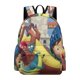 thumbnail image 1 of Mike el Caballero-theme Backpack, Campus style schoolbag Bookbag with Adjustable Shoulder Straps And Large Zip Compartment, Unisex Travel Bags.42x30x15cm, 1 of 6