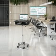 thumbnail image 2 of Techni Mobili Adjustable Height Laptop Cart, Folding and Expandable Workspace, RTA-B006-GPH06, 2 of 11