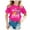 ZD Hot Pink, variant on Shirts Girls First Day Of Kindergarten Shirt First Day Of School Tee Kindergarten Tops Girls' Tops, Tees Pink 5 Years-6 Years