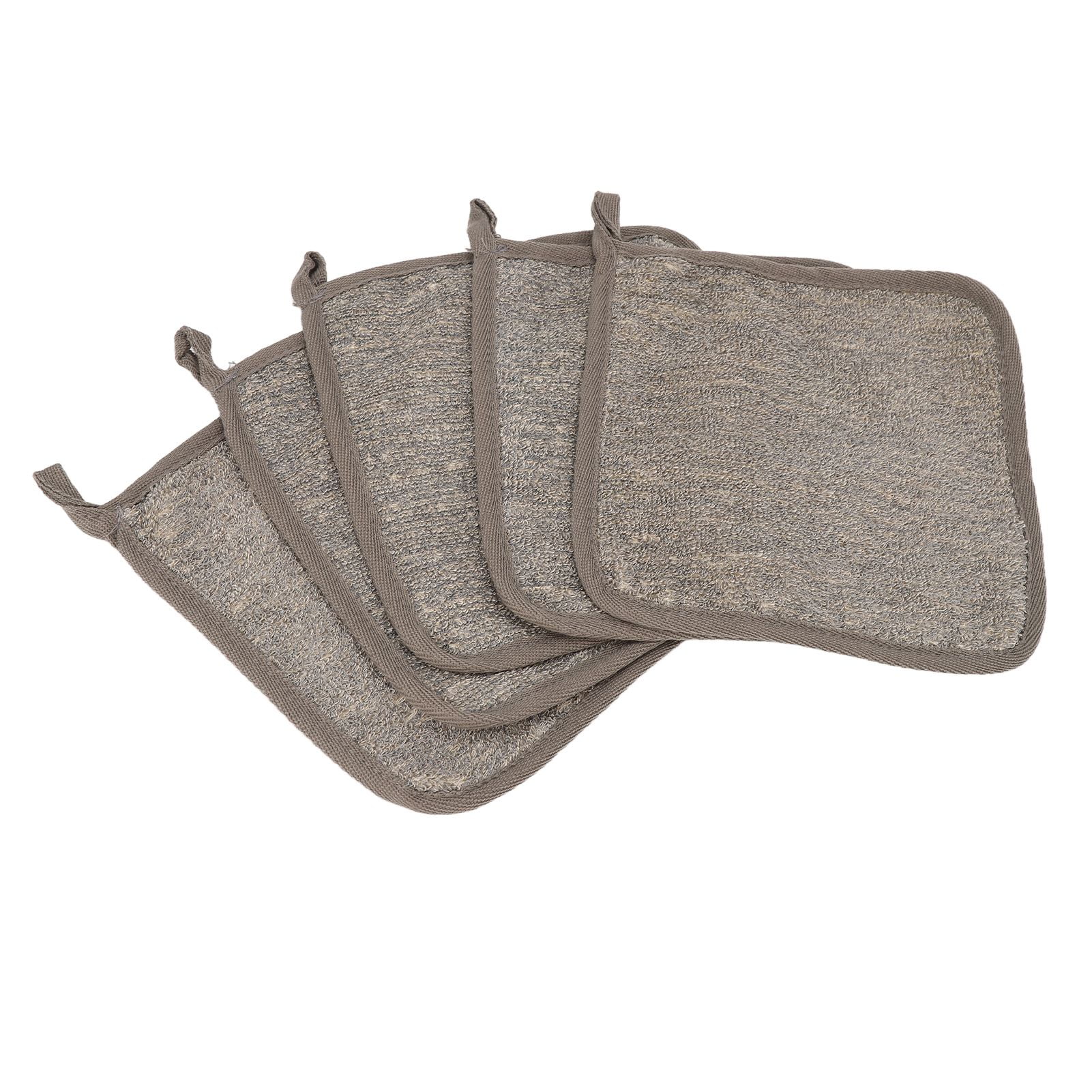 Exfoliating Bath Cloth, Deep Thick Fabric Shower Towel Bamboo Charcoal For Bathing For Beauty