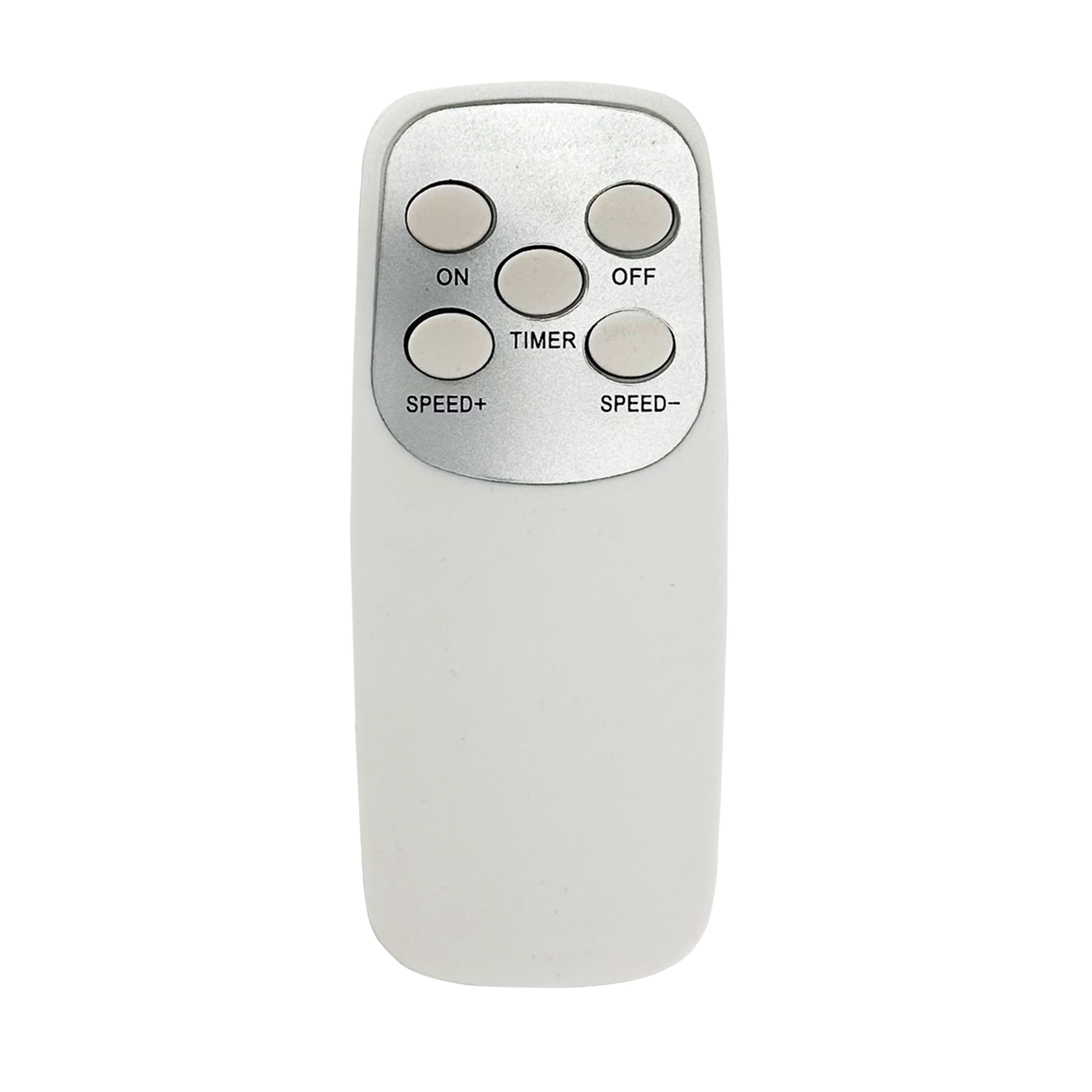 Vie Air 16 Inch 3 Speed Oscillating Stand Fan with Remote Control in White