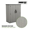 thumbnail image 5 of Lifetime Polyethylene Storage Shed, 53 cubic feet, Vertical, Gray (60300U), 5 of 15