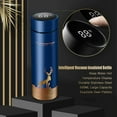 thumbnail image 2 of Smart Coffee Cup with Temperature Display, 304 Stainless Steel Thermos, 16.9Oz Insulated Mug with Led Touch Screen, 12 Hours Hot/Cold, Leakproof Travel Tumbler for Business, 1×Led Thermos Cup, 2 of 5
