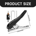 Tuplbcv Portable Hole Punch Tool 2024 Upgraded Heavy Duty Paper Hole