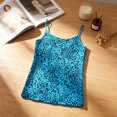 thumbnail image 2 of Norvella Cheetah Print Tank Tops For Womens Leopard Print Spaghetti Strap Scoop Neck Slim Fit Y2K Camisole Summer Casual Shirt, 2 of 5
