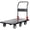 Black + 25.5" x 51.5" (1800 lbs), variant on LuckyNote 35.75"x24" Platform Truck, Foldable Handcart with 5" TPR Silent Wheels, 660lbs Heavy-Duty Push Dolly, Black