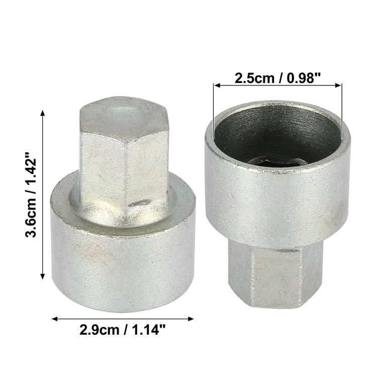 Security lug clearance nut socket