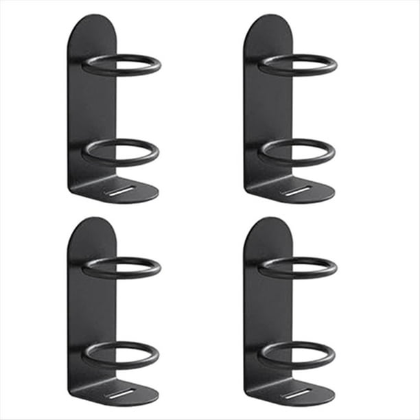 4 Paquetes de Portacepillos de Dientes EléCtrico, Portacepillos de Dientes EléCtrico Negro Portacepillos de Dientes EléCtrico Soporte Montado en la Pared-A