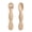 1, variant on KGJQ 2Pcs Silicone Baby Spoon, Soft Toddler Training Spoon for Puree Fruit Puree, Non-Slip Handle Infant Feeding Spoon for Self Feeding, Baby Led Weaning Supplies