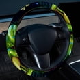 thumbnail image 2 of Frog 14.5 Inch Printing PVC Leather Auto Accessories Steering Wheel Cover Car Wheel Cover Steering Wheel Covers, 2 of 6