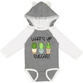 thumbnail image 3 of Inktastic What's Up Succas Funny Cacti Plants Boys or Girls Long Sleeve Baby Bodysuit, 3 of 5