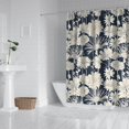 thumbnail image 2 of Pioneer Flower Floral Print Pattern Shower Curtain 72"x72" ,Bathroom Decorative Shower Curtains Set with 12 Hooks,Modern Waterproof Washable Shower Curtain, 2 of 6