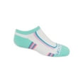 thumbnail image 2 of Fruit of the Loom No-Show Durable Super Soft Solid Striped Socks (Big Girls or Little Girls) 6 Pack, 2 of 4