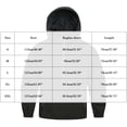 thumbnail image 3 of Men's Hooded Jacket Nylon Blend Half Zip Pullover Relaxed Fit Lightweight Casual Coat for Everyday Travel Hiking Camping Work Layering | Zenithor,Black XL, 3 of 8