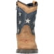 thumbnail image 3 of Botas vaqueras ahumadas para niños pequeños con estrellas y rayas, color marrón vintage, 3 of 5