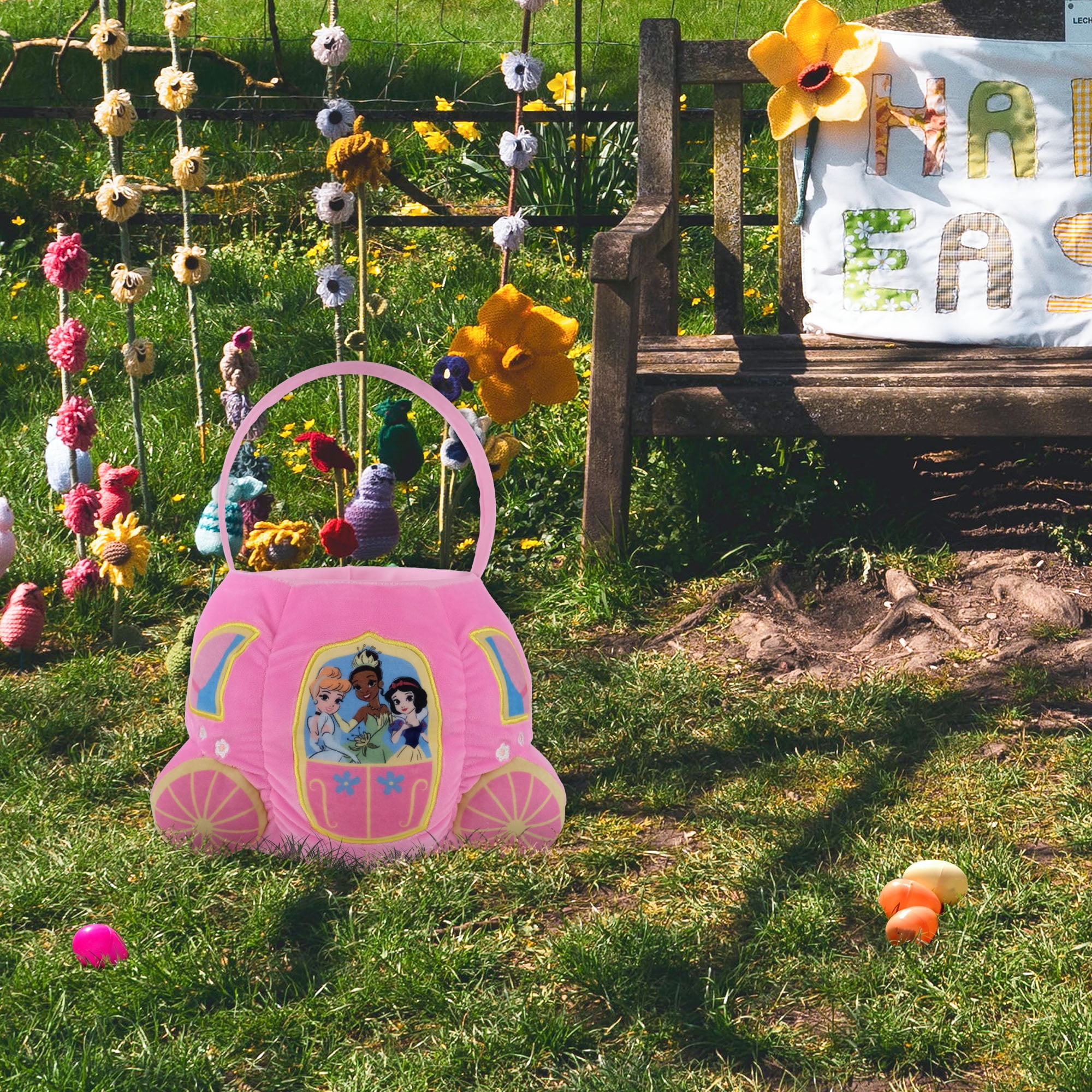 Panier de Pâques en peluche Disney Princess, par Ruz