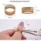 thumbnail image 5 of Kit de inicio para hacer joyas: cuentas surtidas, aros de alambre para colgantes, juego de alicates, herramienta de corte y accesorios para joyería., 5 of 7