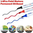 thumbnail image 2 of 1-6Pcs Waterproof Permanent Paint Marker Pen Car Tire Letter Rubber Metal, 2 of 8