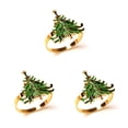 thumbnail image 3 of Billuyoard Anillo de servilleta de acero inoxidable de Navidad, soportes de pañuelos de papel portátiles de Navidad, decoración de de comedor para Type4 NO4 Billuyoard CBP163731, 3 of 6
