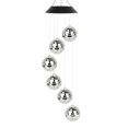 thumbnail image 1 of Carillón De Viento Con Energía Solar Bola De Discoteca Colorida Luz Solar Bola De Espejo Led Lámpara De Carillón De Viento Lámpara Colgante Para Decoración Al Aire Libre Patio De Jardín Balcón Vogacara HA013752-00, 1 of 5