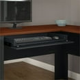thumbnail image 3 of Bush Furniture Fairview L Shaped Desk with Hutch, Antique Black, 3 of 8