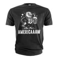 thumbnail image 3 of Men's 4th of July USA Americaw T-shirt US patriotic Tee Eagle Caw funny fourth party tee shirt (X-Large Navy Blue), 3 of 7