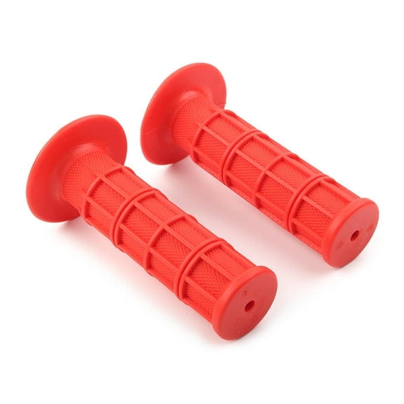 NS Motorcycle Non Slip Hand Grips 7/8" Handlebar Red For motorcycle with 7/8" hand grips, Most Of MX Motorcycle Motorcross. CRF YZF WRF RM KXF Pit Dirt Bike Off-road Enduro