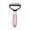 C, variant on FYTPOV Pet Grooming Brush, Double Sided Shedding, Undercoat Rake for Dogs, Dog Grooming Brush, Deshedding Brush for Dogs, Dog Brush, Cat Brush, 3.7inch,Pink