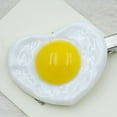 thumbnail image 6 of Adorable Heart Eggs Hair Clip Lovely Comfortable Hair Ornament Perfect Photo Props, 6 of 8