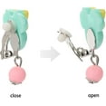 thumbnail image 5 of 14 Pairs Girls Clip on Earrings Pretend Princess Play Earrings Jewelry Set, 5 of 7