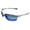 White Frame With Blue Mirror Lenses, variant on Sporting Goods Rawlings Youth Rl-Smu-2203 Baseball Sunglasses White/Purple