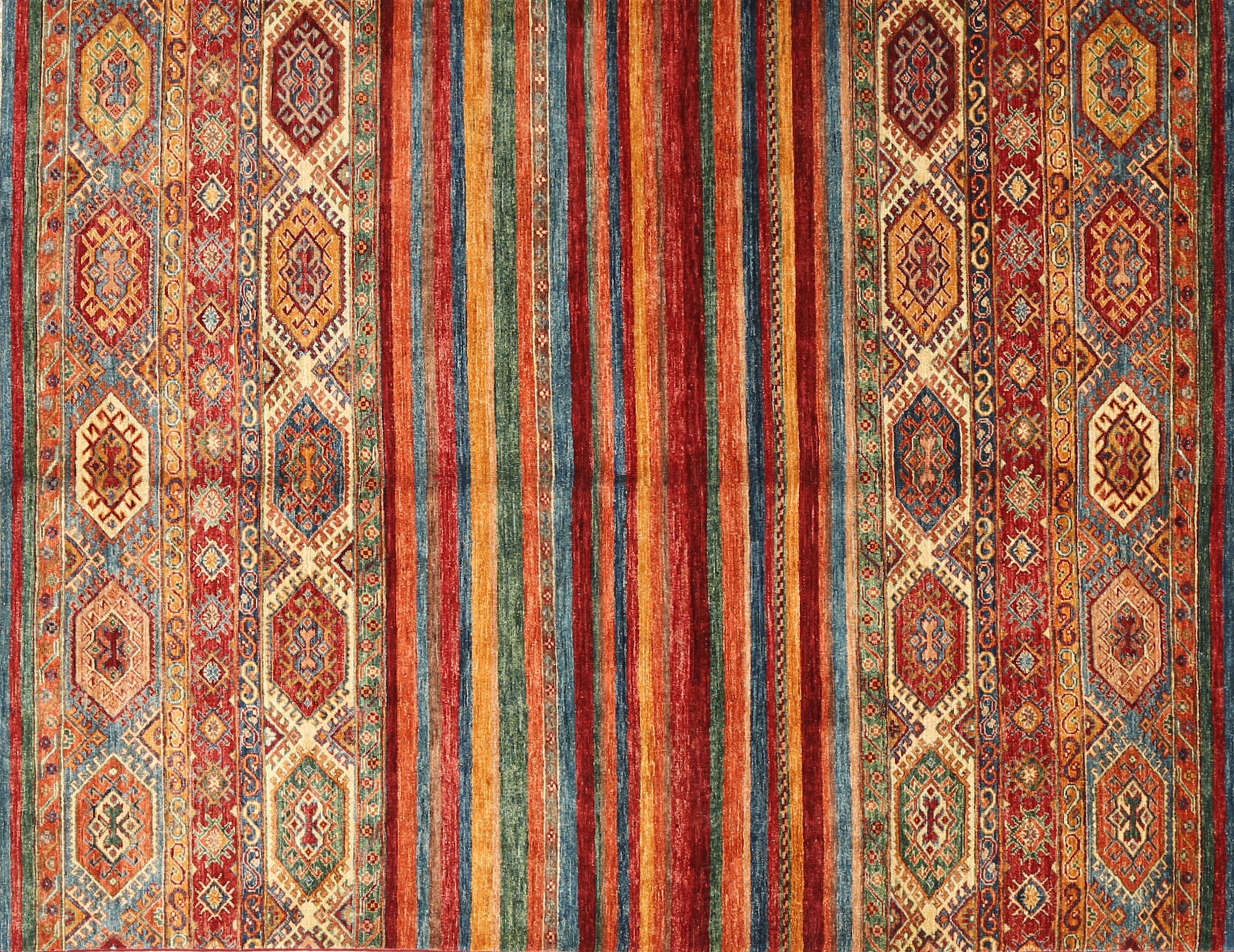 Ahgly Company Machine Washable Indoor Rectangle Contemporary Peru Brown ...