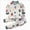 C626--Dark Green, variant on 18-24 Months Baby Girl Clothes Toddler Girl Outfit Ruffle Sleeve Shirt Pant Set Fall Winter Clothing for Girl Childrens Home Clothes Set Boys And Girls Pajamas White