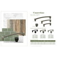 thumbnail image 4 of Berenson 4005-1055-P 160 mm CC Raccords Tirer avec Noir Mat, 4 of 4
