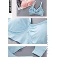 thumbnail image 2 of Women's 3-piece set No underwired plus-size Maternity nursing bra Seamless anti-lactation Postnatal breastfeeding during pregnancy Underwear, 2 of 3