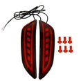 thumbnail image 2 of 1 par de luces LED reflectoras para parachoques trasero, luz de freno, luz antiniebla compatible con Accent/Hatchback 2011-2014, 2 of 5
