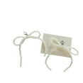thumbnail image 1 of Pearl Ribbon Shoe Decoration Elegant Buckle Pearl Bead Chain Ladies DIY Shoe Lace 2pc, 1 of 4