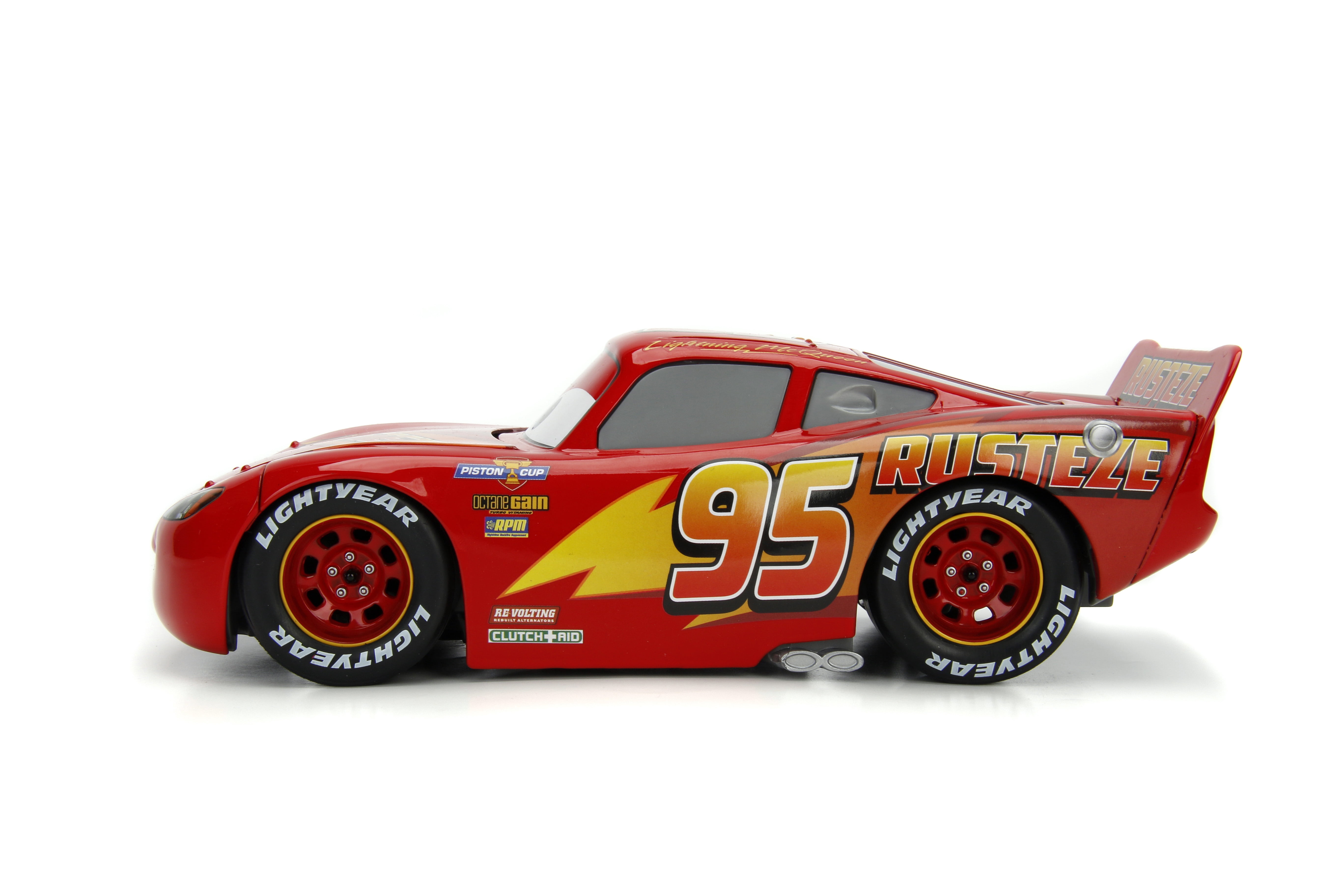 Disney Pixar Cars 1:24 Lightning McQueen Ramone Wrap Play Vehicle with Extra Tire Rack
