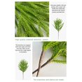 thumbnail image 3 of TOPRenddon Artificial Pine Branches, Plastic Pines Sprigs Christmas Stems Picks, Greenery Faux Cedar Needles Branch for DIY Garland Wreath Home Garden Centerpieces Decorations, 3 of 7