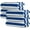 Blue, variant on Belem Highly Absorbent Cabana Stripe Large Beach Towels, 100% Cotton, Fast-Drying and Durable, 33x70 Inches, 2 Dozen