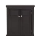 thumbnail image 2 of Spirich Home Bathroom Cabinet Wall Mounted with Doors and Shelves, 2 Doors Shuttered Wall Cabinet, Bathroom Wall Cabinet, Espresso, 2 of 6