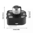 thumbnail image 3 of Efficient Reliable User Friendly Electric Mirror Adjustment Control Switch Knob with Ergonomic Design 4F0959565A MSAD104, 3 of 4