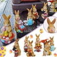 thumbnail image 1 of Easter Eggs Bunny Gift Cute Rabbit Decoration Ornaments Children's Room Desktop, 1 of 8