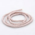 thumbnail image 2 of 1Strand Imitation Jade Glass Faceted Rondelle Beads 3x2mm Hole: 1mm Strands Lavender Blush 198pcs/strand 15.7 inch, 2 of 2