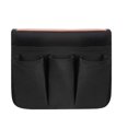 thumbnail image 2 of Bolsa de reposabrazos reclinable para sofá, organizador de lona para acampar al aire libre (negro), 2 of 5